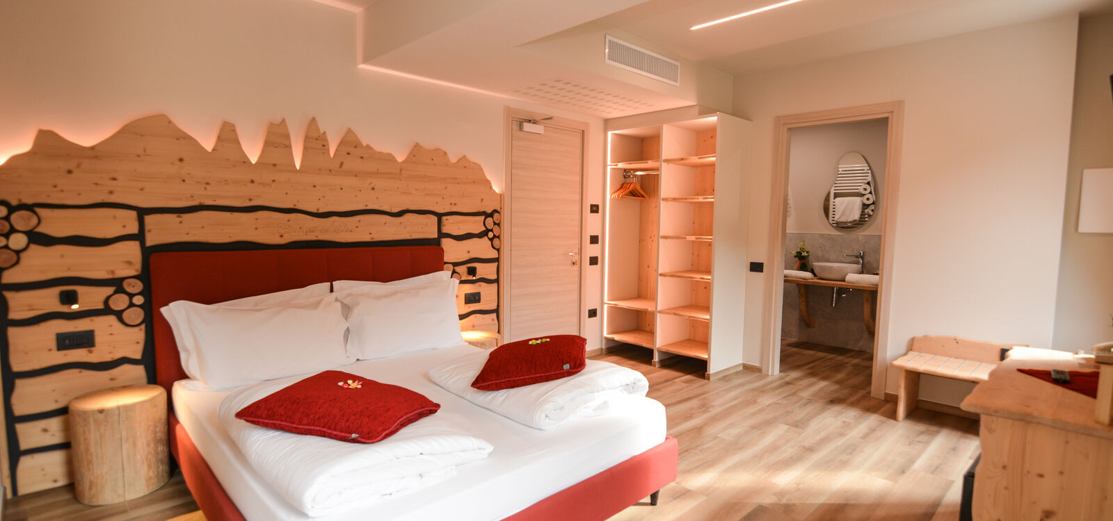 Hotel Cima d'Oro 3 stelle vicino al lago di Ledro, Trentino Valle di Ledro - Suite Vista Lago